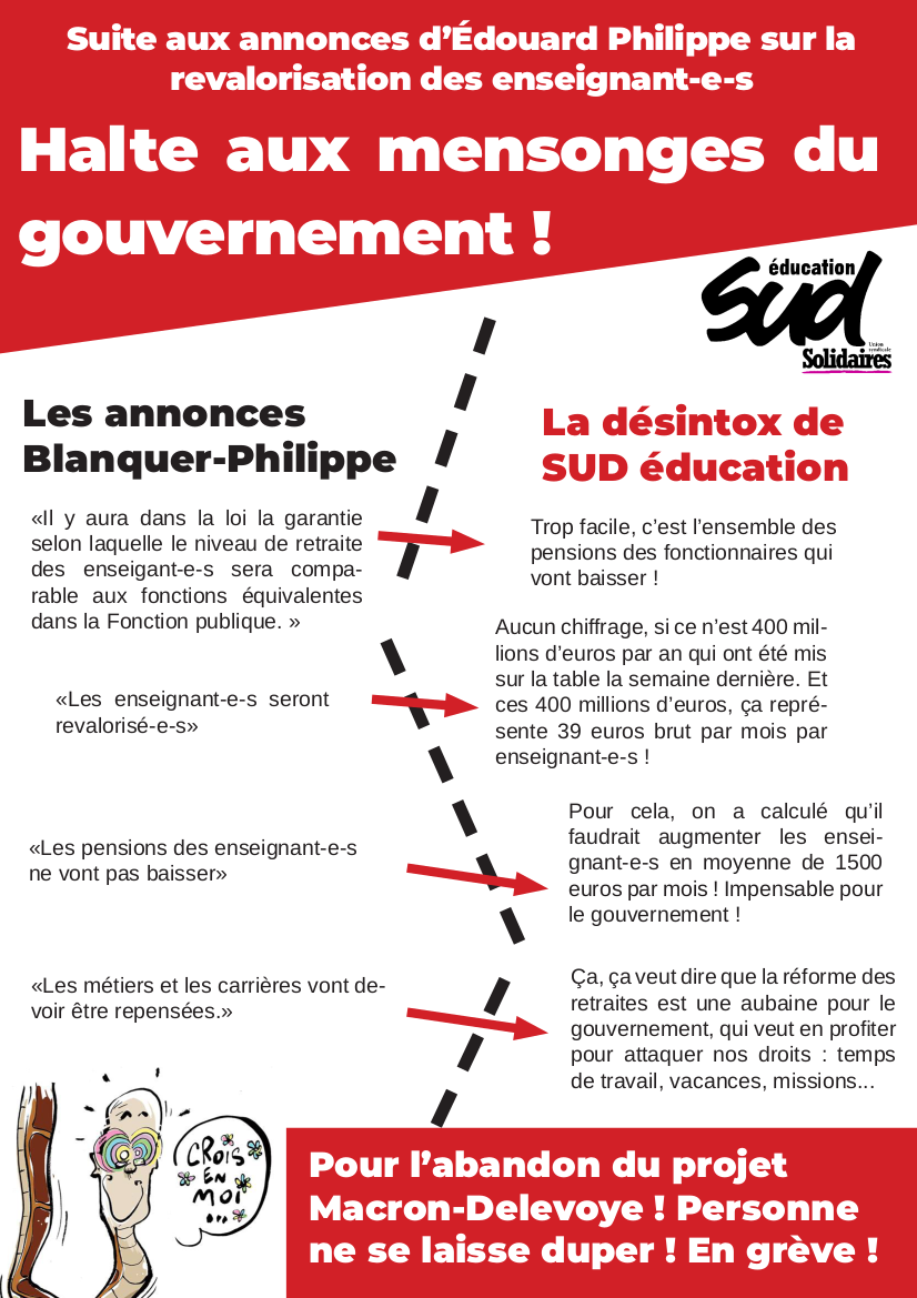 Tract retraites 5 décembre 4 pages